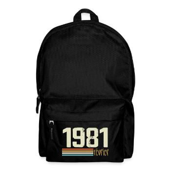 February 1981 - February 1981 Anniversary 1981 - Backpack - black - Front