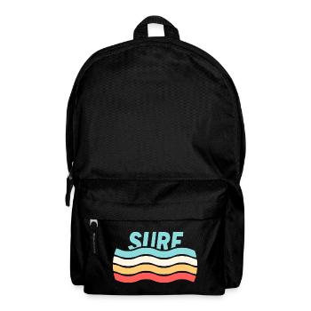 Surf - Rucksack - Schwarz - Vorne