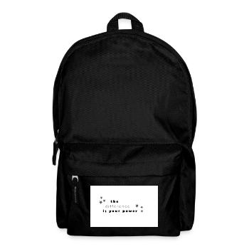 difference - Rucksack - Schwarz - Vorne