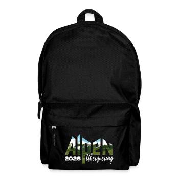 Alpen Überquerung 2026 - Wandern - Rucksack - Schwarz - Vorne