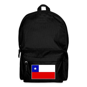 Chile Flag Classic Frame - Rucksack - Schwarz - Vorne