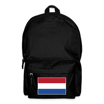 Netherlands Flag - Rucksack - Schwarz - Vorne