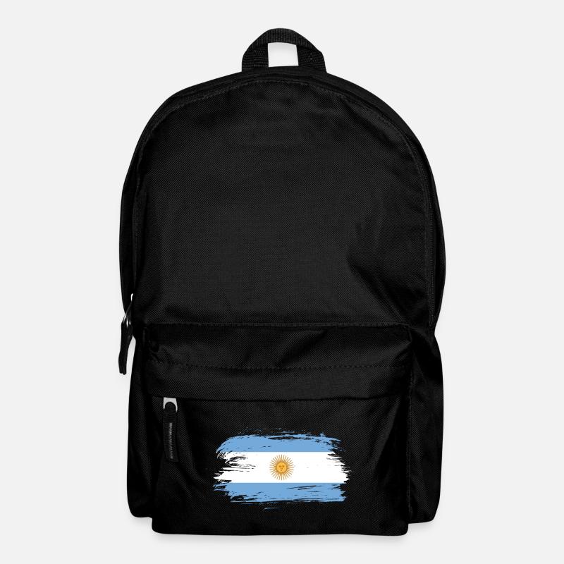 Argentinien Flagge / Geschenk Südamerika Cordoba - Rucksack - Schwarz