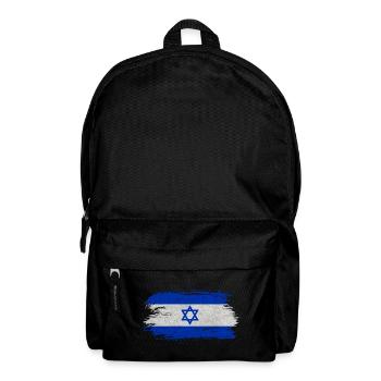 Israel Flag / Gift Haifa Jerusalem Tel Aviv - Backpack - black - Front