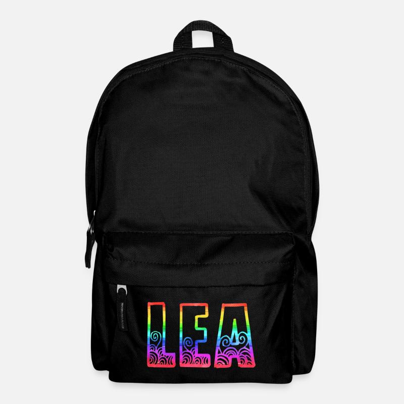 lea rs regenbogen - Rucksack - Schwarz