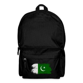 Pakistan flag - Backpack - black - Front