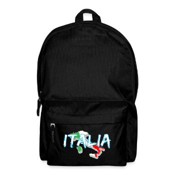 Italy Edo white boot - Backpack - black - Front