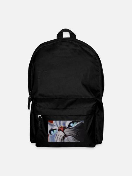 Katze Cartoon Comic - Rucksack - Schwarz