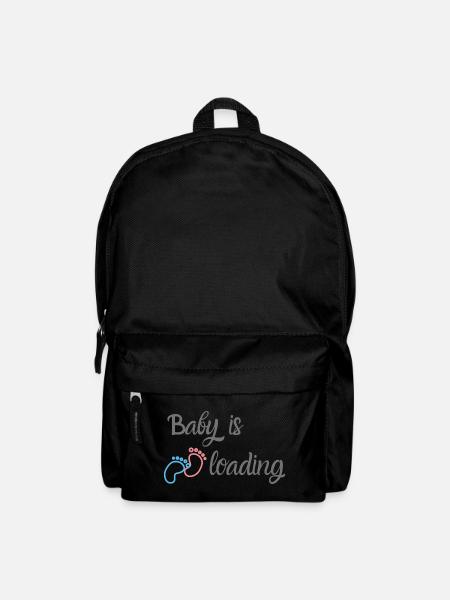 Baby is loading - Rucksack - Schwarz