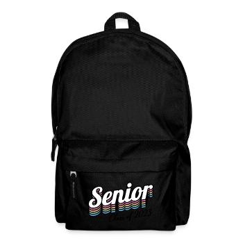 Senior Class Of 2023 Retro Graduation Party Gift - Backpack - black - Front