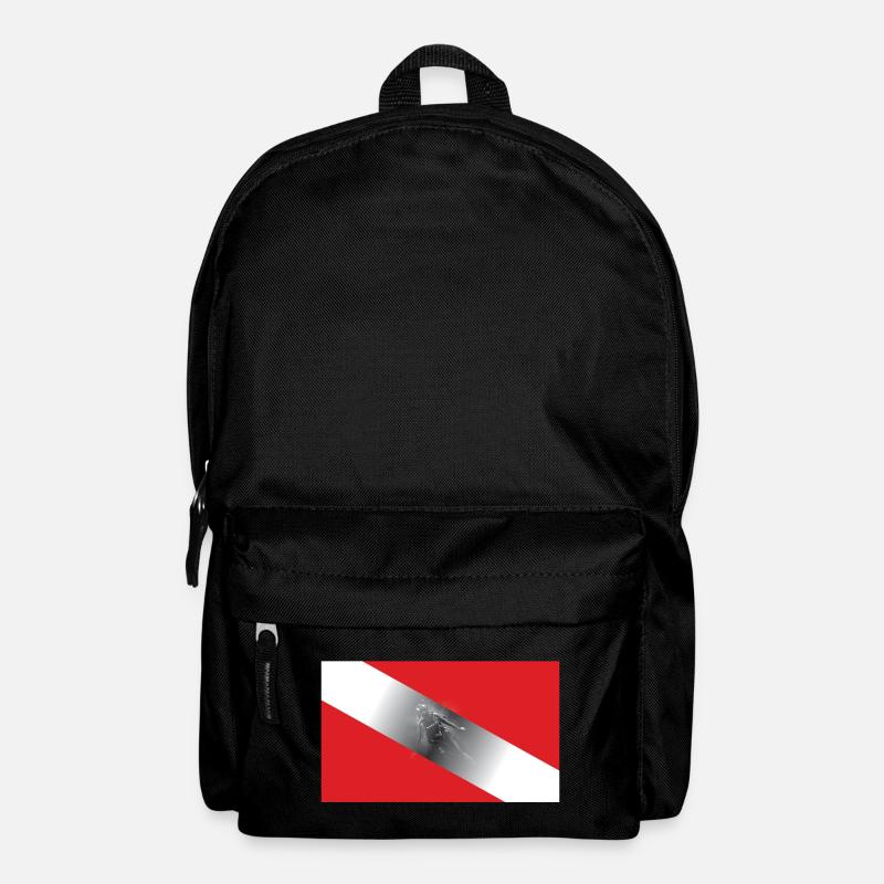 Diving Flagg - Rucksack - Schwarz