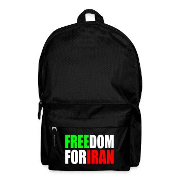 Freedom for iran - Backpack - black - Front