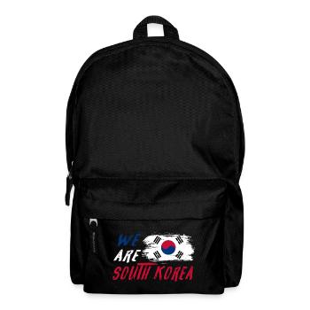 We are South Korea - Backpack - black - Front