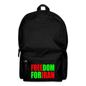 Freedom for iran - Backpack - black - Front