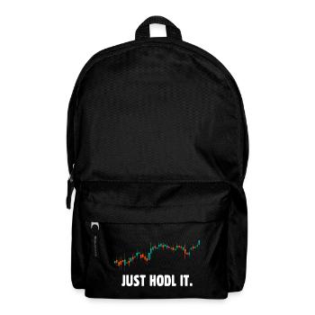 Halten Sie es einfach bitcoin - Rucksack - Schwarz - Vorne