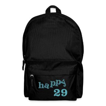 happy 29 - Rucksack - Schwarz - Vorne