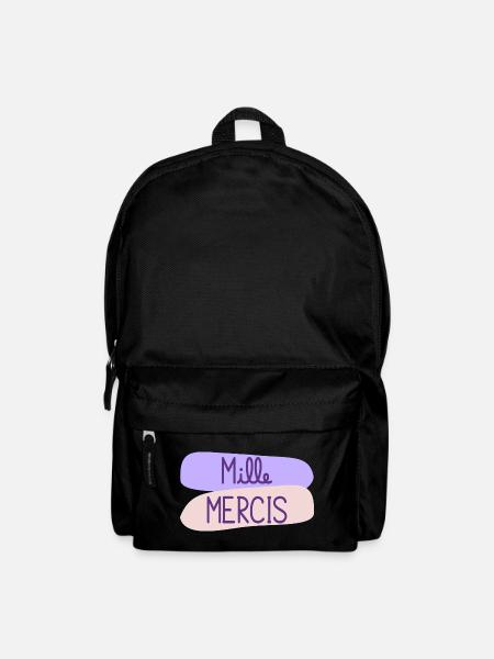 MAÎTRESSE. MERCI. MERCI MAÎTRESSE - Sac à dos - noir