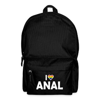 I love anal - Sac à dos - noir - Devant