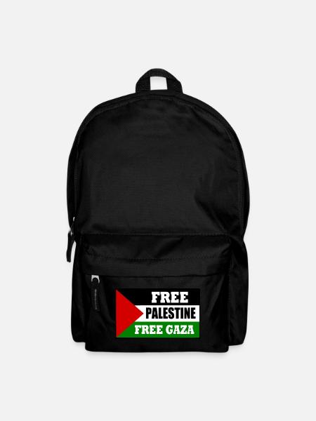 Free palestine free gaza - Backpack - black