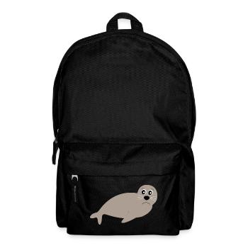 Sceaux, phoques, phoques, phoques animaux - Sac à dos - noir - Devant