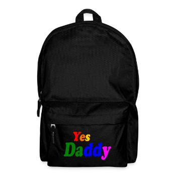 Yes daddy - Backpack - black - Front