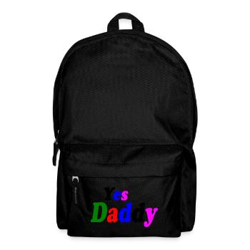 Yes daddy - Rucksack - Schwarz - Vorne