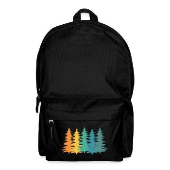 Forest Ranger Retro Gift - Backpack - black - Front