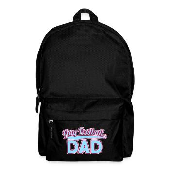 Flag Football Dad - Vater - Backpack - black - Front