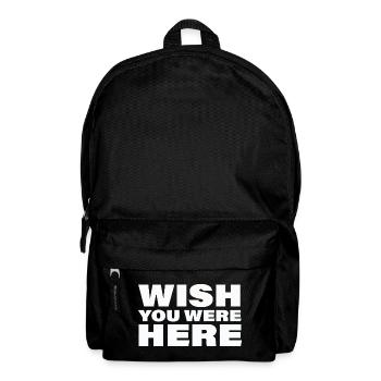 WISH YOU WERE HERE - Backpack - black - Front