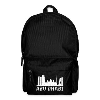Abu Dhabi Skyline Vibes - Rucksack - Schwarz - Vorne