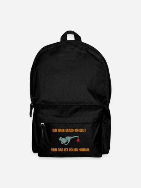 Petrol in the blood - Backpack - black