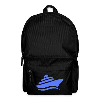 Silhouette minimaliste croisière croisière - Sac à dos - noir - Devant