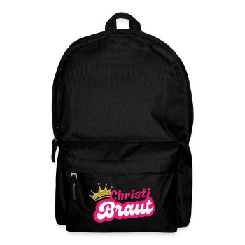 Christi Braut - Rucksack - Schwarz - Vorne