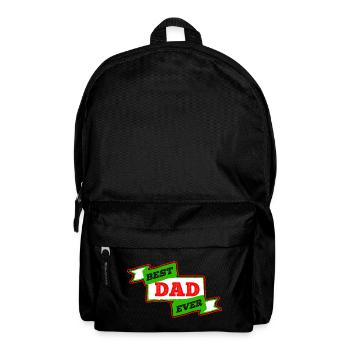 Bester Vater aller Zeiten - Rucksack - Schwarz - Vorne