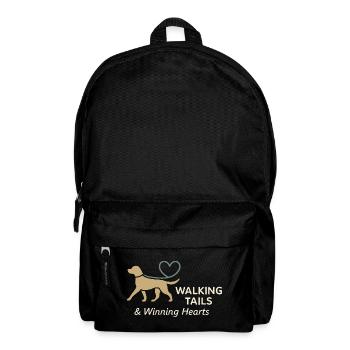 Hundesitter Haustierversorgungsdienst - Rucksack - Schwarz - Vorne