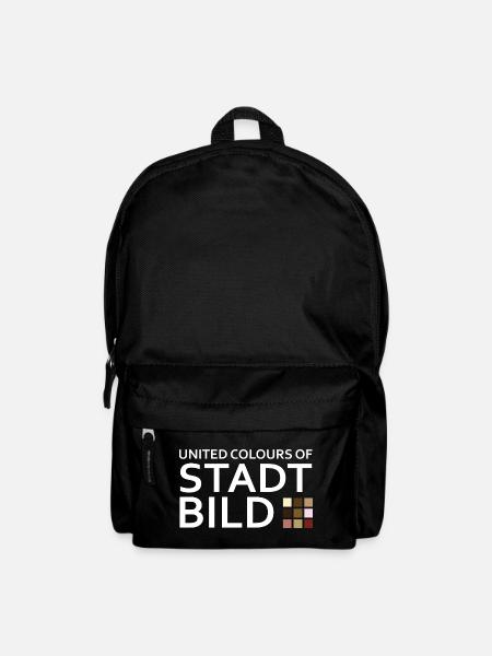Stadtbild - Rucksack - Schwarz