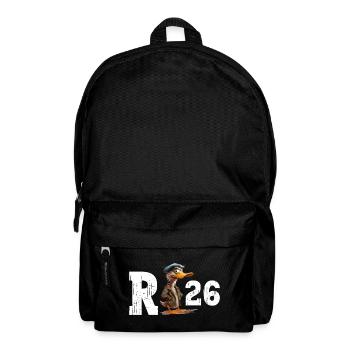Pension 2026 Duck Pensioner Retired Funny - Backpack - black - Front