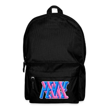 Amour et Paix – Style Graffiti Amour & Liberté - Sac à dos - noir - Devant