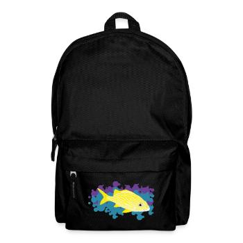 Yellow Corocoro - Haemulon flavolineatum - Backpack - black - Front