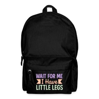 Cute Saying Humor Meme Funny Gift Idea - Backpack - black - Front