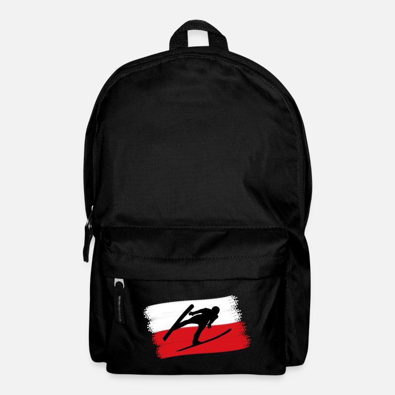 Skispringer Polen - Rucksack - Schwarz