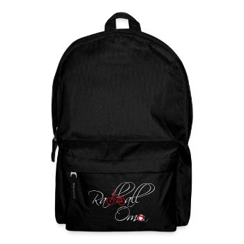 Radball, Cycleball, Hallenradsport, Oma - Rucksack - Schwarz - Vorne