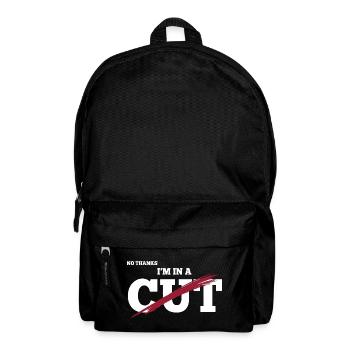 Saison de taille avec déficit calorique réduit - Sac à dos - noir - Devant