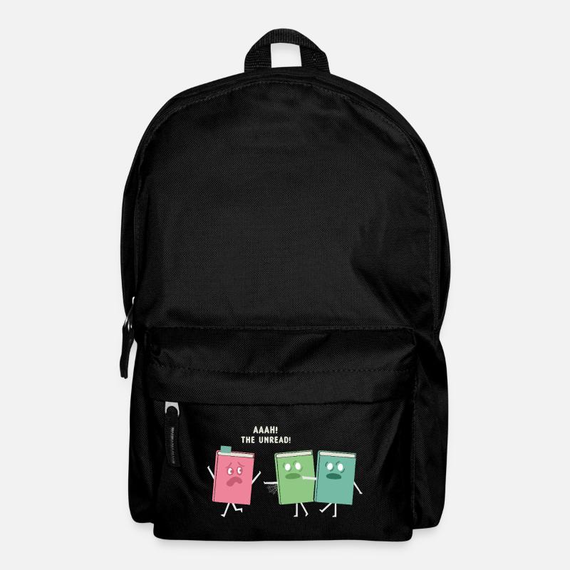 Reader Bookaholic Love Books Lesezeichen – Lustiges Buch - Rucksack - Schwarz