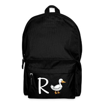 Rente - Rucksack - Schwarz - Vorne