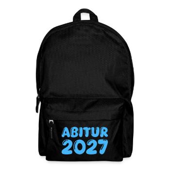 Abitur 2027 - Rucksack - Schwarz - Vorne