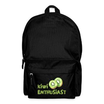 Kiwi Enthusiast - Rucksack - Schwarz - Vorne
