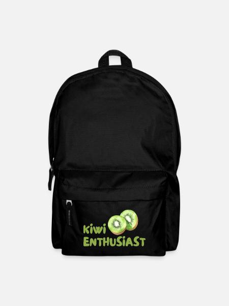 Passionné de kiwi - Sac à dos - noir