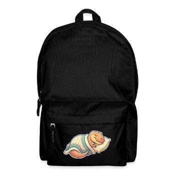 Sleeping Dinosaur - Backpack - black - Front