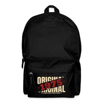 51. Geburtstag Geschenk Mann Original Oktober 1975 - Rucksack - Schwarz - Vorne